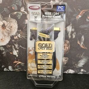 BELKIN‎ Pro Gold Series IEEE 1284 10' PRINTER CABLE - PC Compatible